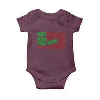 Make Algae Great Again Baby Onesie Funny Political Satire American Flag Meme