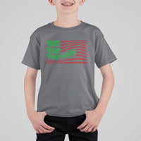 Make Algae Great Again T Shirt For Kid Funny Political Satire American Flag Meme