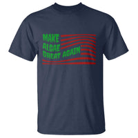 Make Algae Great Again T Shirt Funny Political Satire American Flag Meme