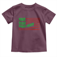 Make Algae Great Again Toddler T Shirt Funny Political Satire American Flag Meme
