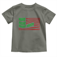 Make Algae Great Again Toddler T Shirt Funny Political Satire American Flag Meme