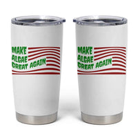 Make Algae Great Again Tumbler Cup Funny Political Satire American Flag Meme