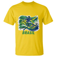 Brazil Soccer Fan T Shirt Brasil Flag Football Game Day Supporter