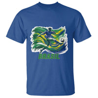 Brazil Soccer Fan T Shirt Brasil Flag Football Game Day Supporter