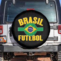 Brazil Soccer Football Fan Brasil Flag Spare Tire Cover