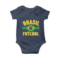 Brazil Soccer Football Fan Brasil Flag Baby Onesie