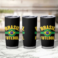 Brazil Soccer Football Fan Brasil Flag Tumbler Cup