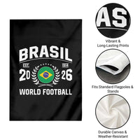 Brasil Flag Brazil Soccer Football Fan Garden Flag