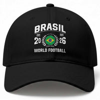 Brasil Flag Brazil Soccer Football Fan Baseball Cap