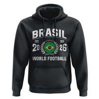 Brasil Flag Brazil Soccer Football Fan Hoodie