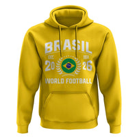 Brasil Flag Brazil Soccer Football Fan Hoodie