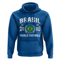 Brasil Flag Brazil Soccer Football Fan Hoodie