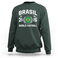 Brasil Flag Brazil Soccer Football Fan Sweatshirt