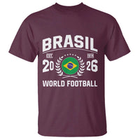 Brasil Flag Brazil Soccer Football Fan T Shirt