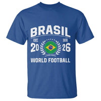Brasil Flag Brazil Soccer Football Fan T Shirt