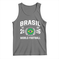 Brasil Flag Brazil Soccer Football Fan Tank Top