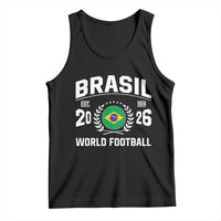 Brasil Flag Brazil Soccer Football Fan Tank Top