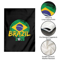 Brazil Soccer Fan Brasil Flag Garden Flag Brazilian Football Game Day Supporter