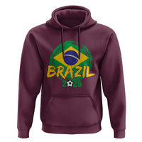 Brazil Soccer Fan Brasil Flag Hoodie Brazilian Football Game Day Supporter