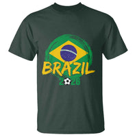 Brazil Soccer Fan Brasil Flag T Shirt Brazilian Football Game Day Supporter