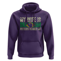 My Wife is Brazilian Nothing Scares Me Hoodie Funny Husband Brazil Pride Flag