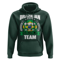 Brazil Drinking Team Hoodie Funny Brazilian Flag Beer Party Gift