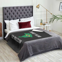 I'm Not Yelling I'm Brazilian Throw Blanket Funny Brazil Pride
