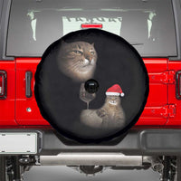 Funny Cat Christmas Spare Tire Cover Cats Drinking Wine Oddly Specific Meme - Wonder Print Shop