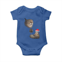 Funny Cat Christmas Baby Onesie Cats Drinking Wine Oddly Specific Meme - Wonder Print Shop