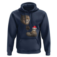 Funny Cat Christmas Hoodie Cats Drinking Wine Oddly Specific Meme - Wonder Print Shop