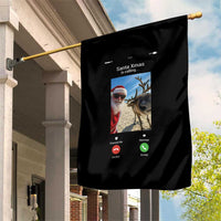 Santa Christmas Meme Garden Flag Reindeer Video Call - Wonder Print Shop