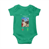 Santa Christmas Meme Baby Onesie Reindeer Video Call - Wonder Print Shop