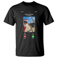 Santa Christmas Meme T Shirt Reindeer Video Call - Wonder Print Shop