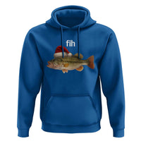 Funny Misspelled Fish Christmas Meme Hoodie - Wonder Print Shop