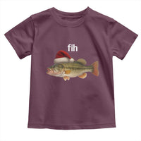 Funny Misspelled Fish Christmas Meme Toddler T Shirt - Wonder Print Shop