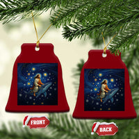 Jesus Christian Ceramic Ornament Stary Night Van Gogh Xmas - Wonder Print Shop