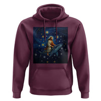 Jesus Christian Hoodie Stary Night Van Gogh Christmas - Wonder Print Shop