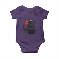 Funny Bigfoot Christmas Baby Onesie Sasquatch Loch Ness Cryptid Xmas - Wonder Print Shop