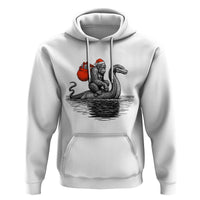 Funny Bigfoot Christmas Hoodie Sasquatch Loch Ness Cryptid Xmas - Wonder Print Shop