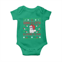 Sani-cloth Is Coming To Town Baby Onesie Funny Nurse Christmas - Wonder Print Shop