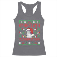 Sani-cloth Is Coming To Town Racerback Tank Top Funny Nurse Christmas - Wonder Print Shop