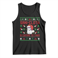 Sani-cloth Is Coming To Town Tank Top Funny Nurse Christmas - Wonder Print Shop