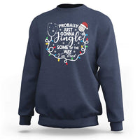 Probably Just Gonna Jingle Some of The Way I Am Tired Sweatshirt Funny Christmas Quote - Wonder Print Shop