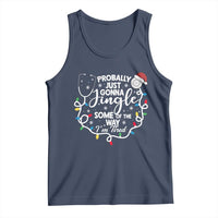 Probably Just Gonna Jingle Some of The Way I Am Tired Tank Top Funny Christmas Quote - Wonder Print Shop