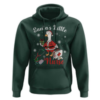 Christmas Goose Nurse Hoodie Santa Little Nurse - Wonder Print Shop