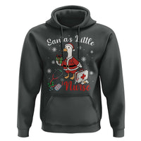 Christmas Goose Nurse Hoodie Santa Little Nurse - Wonder Print Shop
