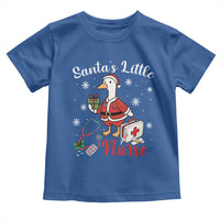 Christmas Goose Nurse Toddler T Shirt Santa Little Nurse - Wonder Print Shop
