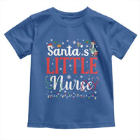 Funny Nurse Christmas Toddler T Shirt Santa Little Nurse - Wonder Print Shop
