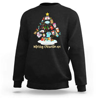 Christmas Nurse Tree Lights Sweatshirt - Wonder Print Shop