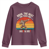 67 New Year Youth Sweatshirt Funny Six Seven Bruh Bigfoot Meme - Wonder Print Shop